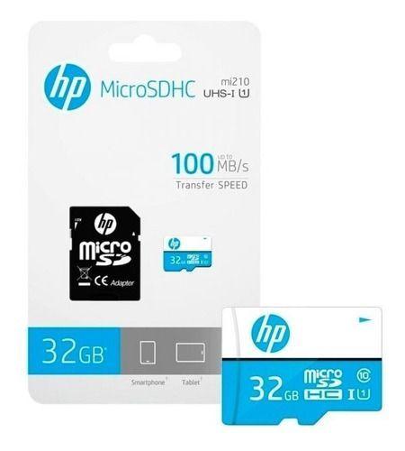 Memoria Micro Sd 32gb Hp Clase 10-0