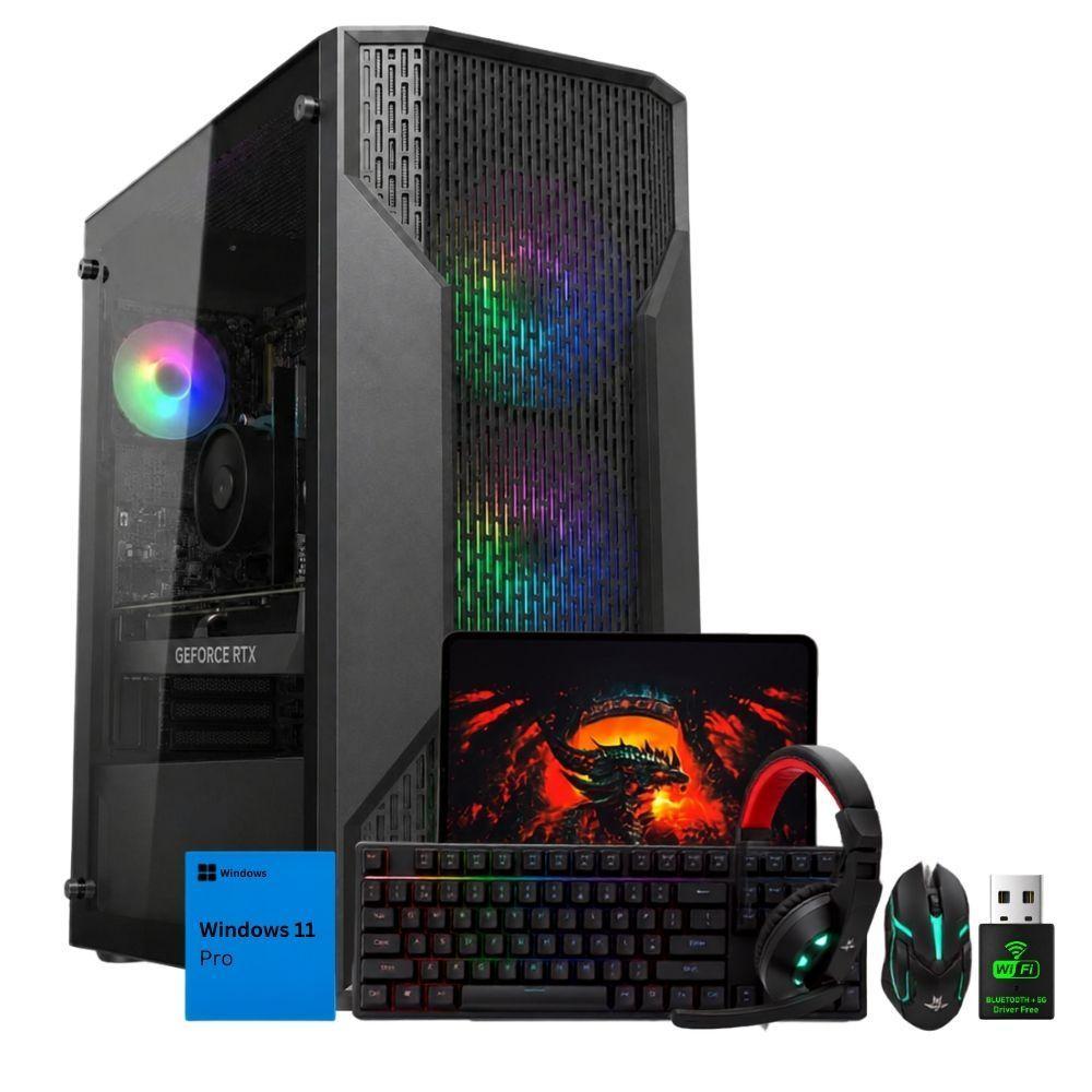 Pc Gamer Amd Ryzen  3200G + 16GB + Vega 8 + 1TB-MX110-0
