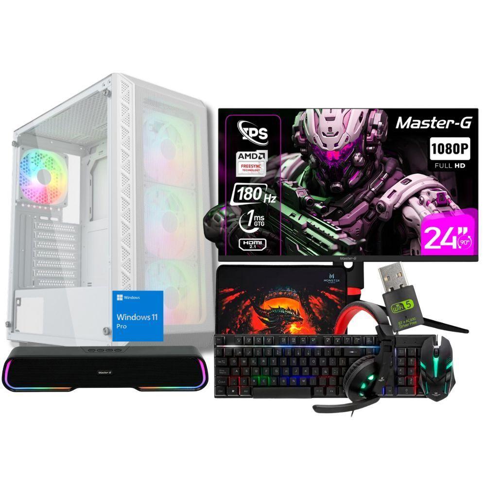 Pc Gamer Amd Ryzen 7 5700X + 32GB + RTX 4060 + 2TB + Parlante + Monitor + Whisper-w-0
