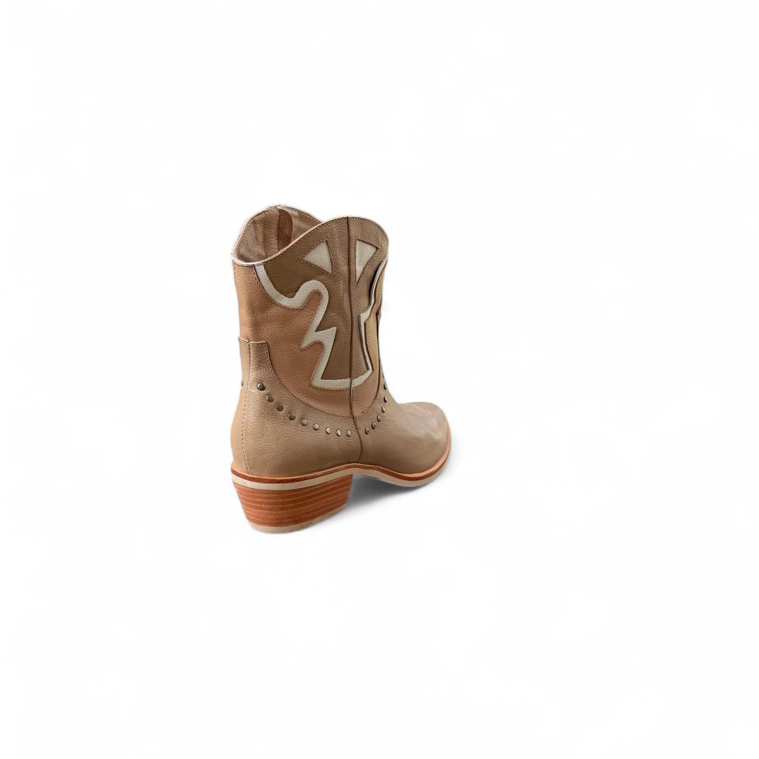 BOTIN DE CUERO ROBERTA CAMEL-6