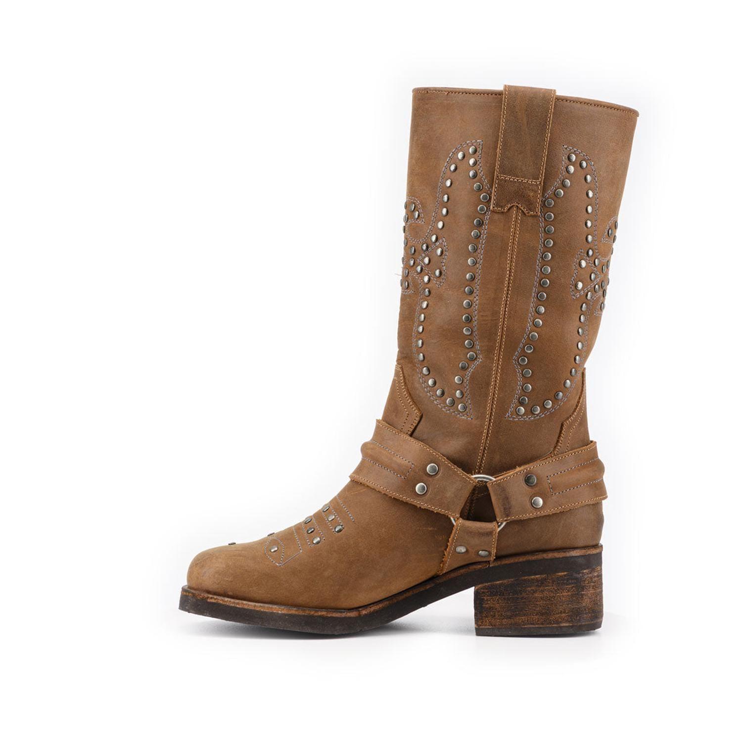 BOTA ELENA CAFÉ DE CUERO-4