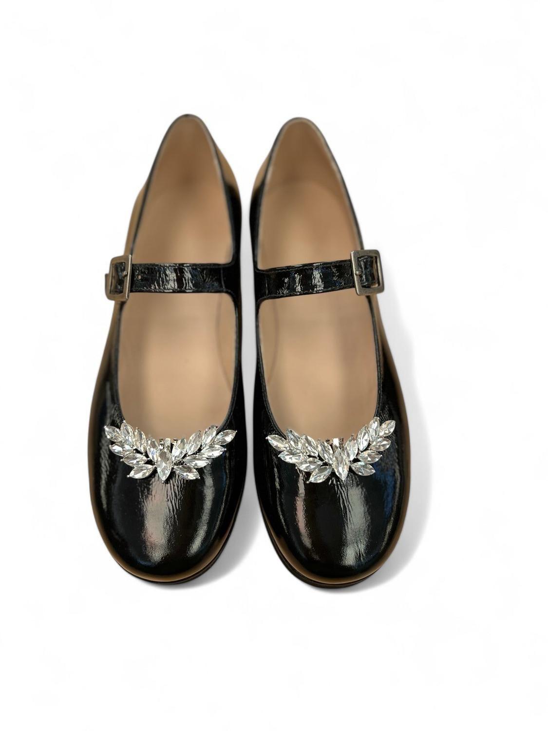 BALLERINA DE CUERO NEGRA-4