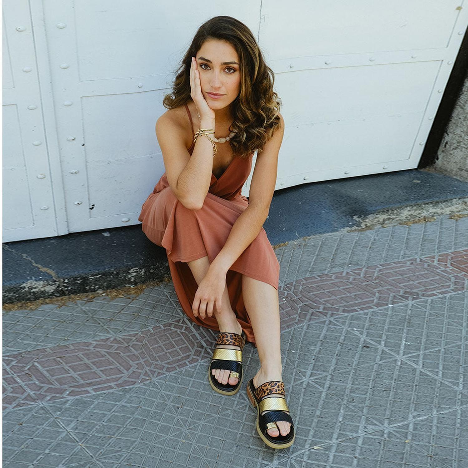 SANDALIA JULYE LEOPARDO-0