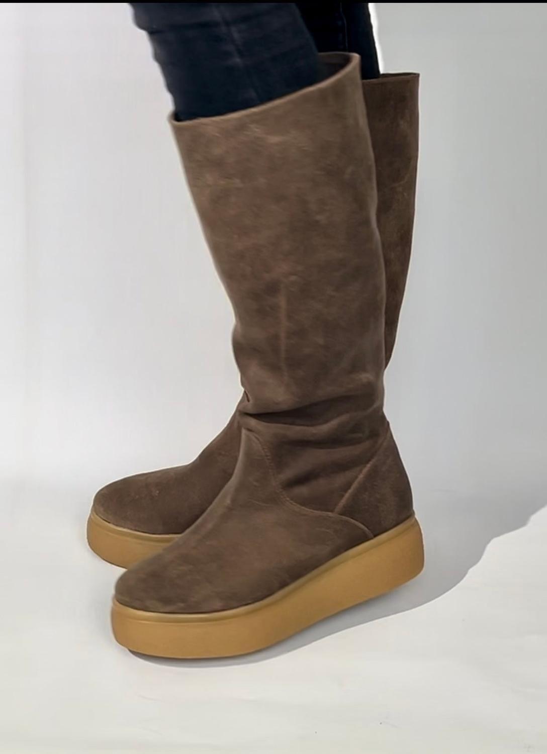 BOTA SOFIA TAUPE-4