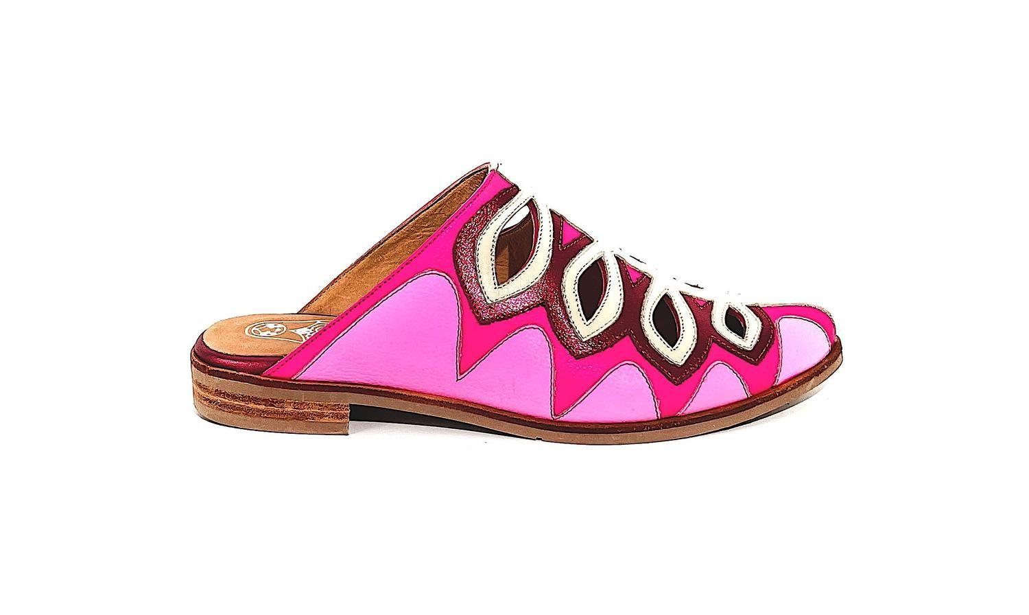 BABUCHA FLOR CHICLE-0