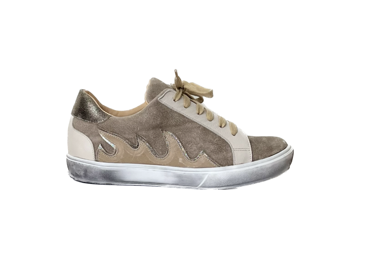 ZAPATILLA DE CUERO LAURA BEIGE-2