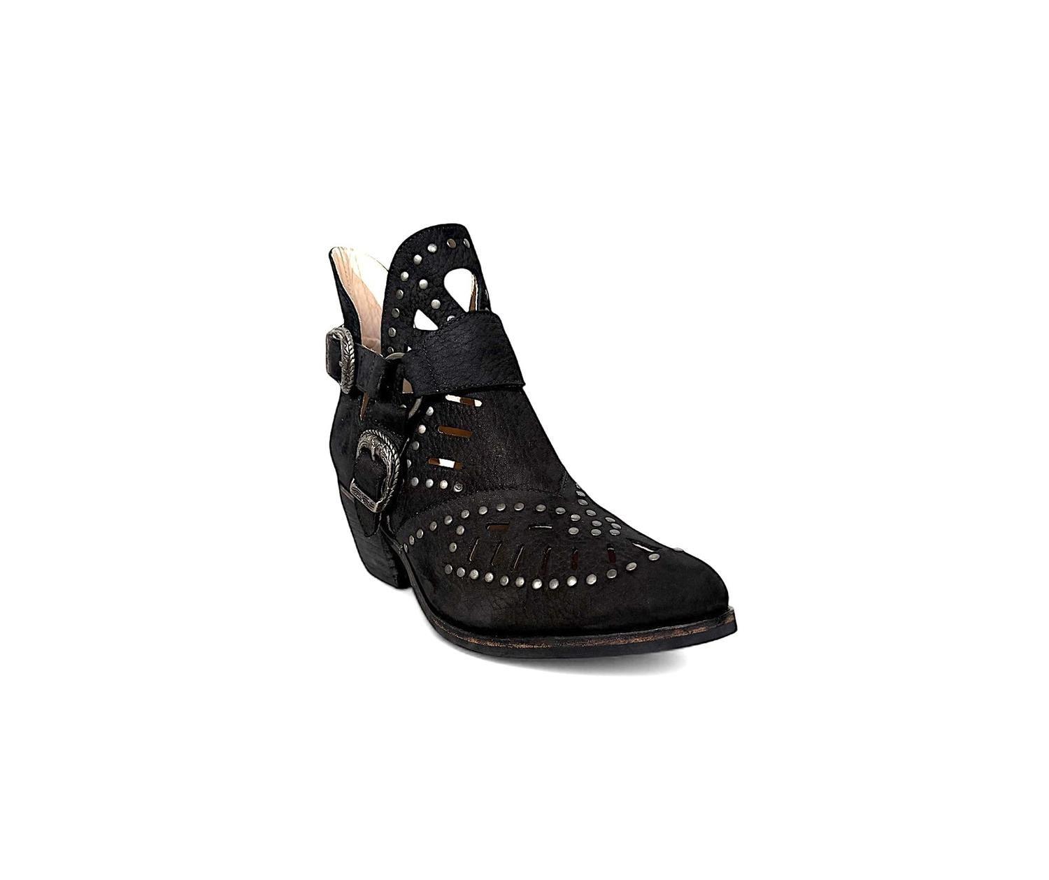 BOTIN MUJER DE CUERO GRACIA NEGRO-4