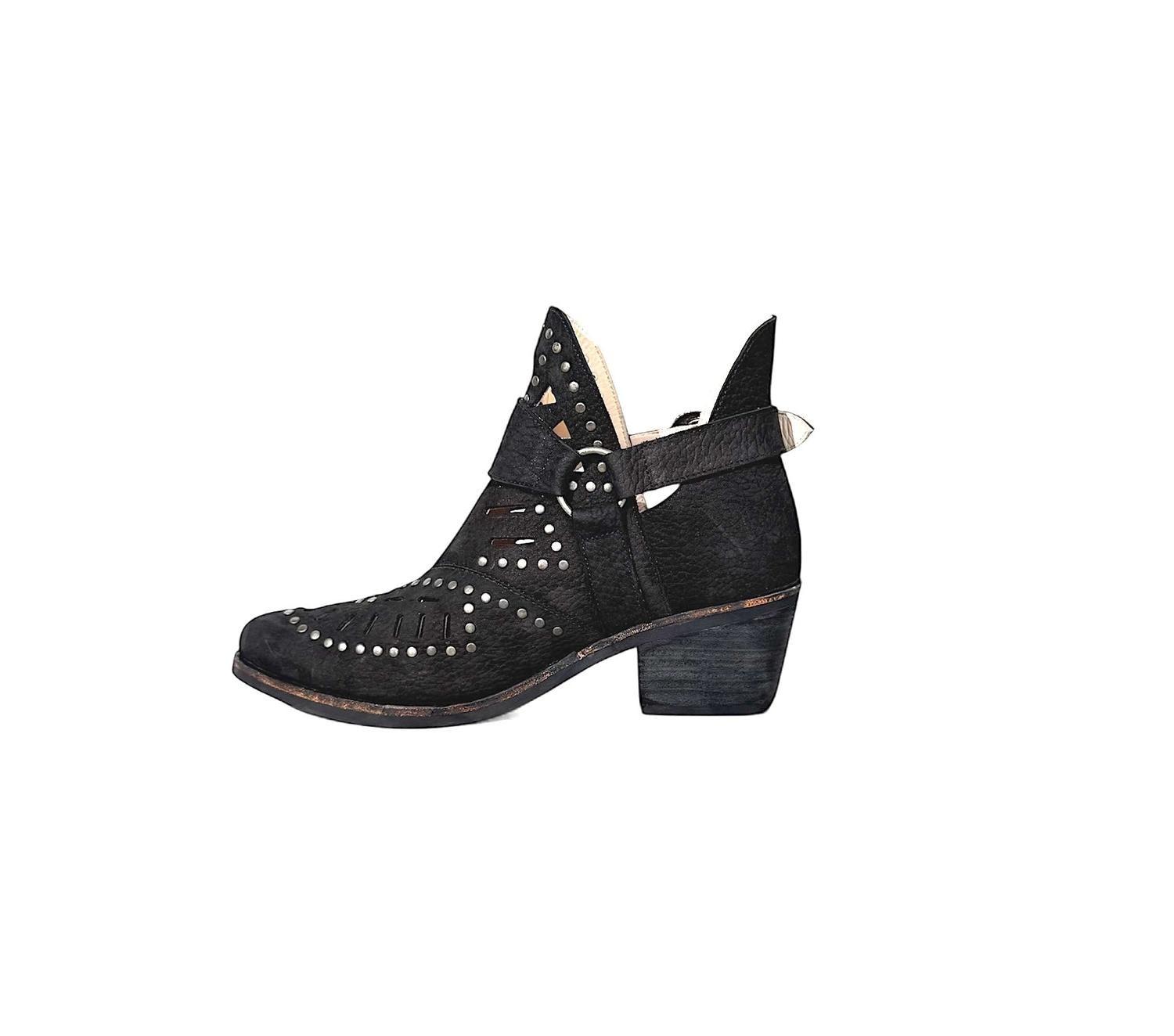 BOTIN MUJER DE CUERO GRACIA NEGRO-6