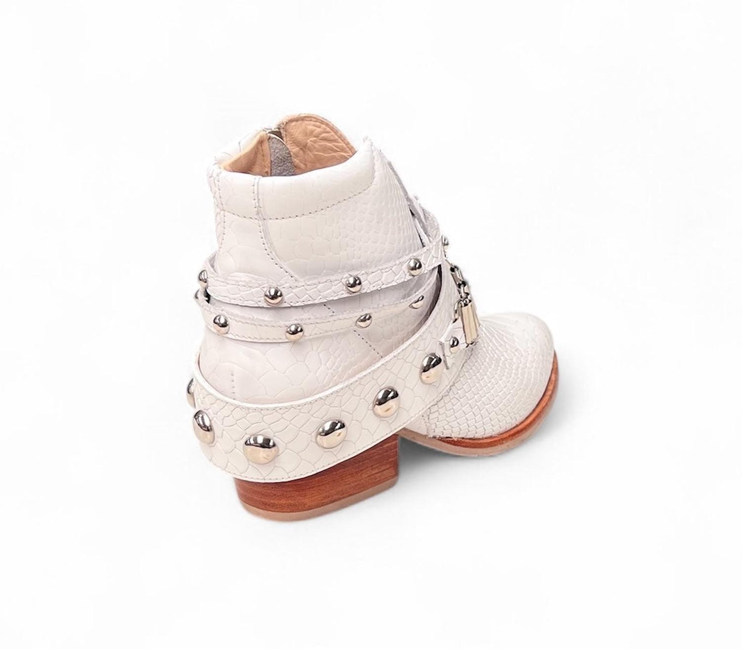 BOTÍN ADA BLANCO DE CUERO MUJER-2