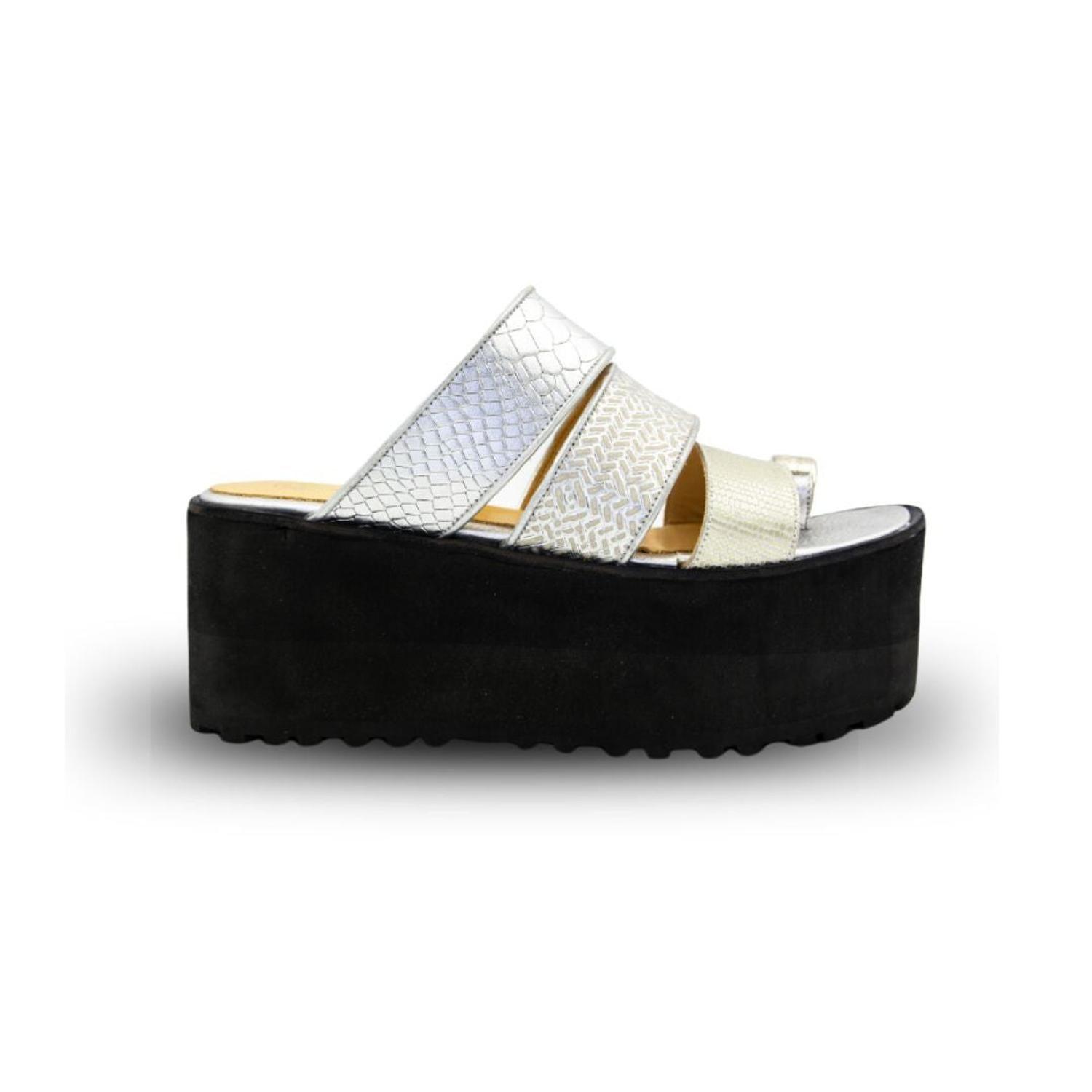 SANDALIA JULIA PLATA-0