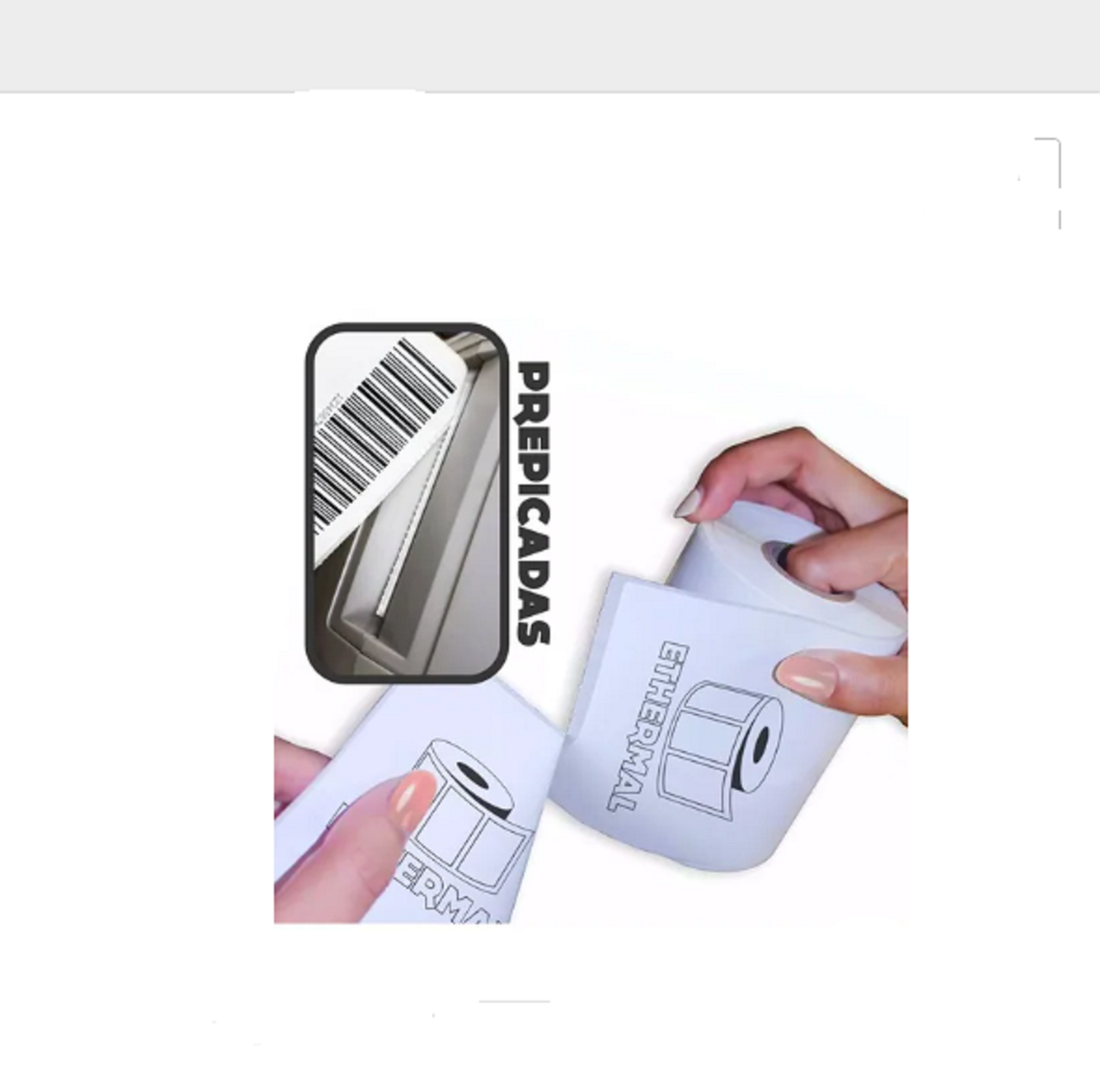 Rollo De 700 Etiquetas Termicas Autoadhesivas 100x50 mm 700 Uds-2