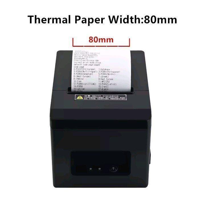Impresora Termica boleta Factura 80mm USB BL MARCA Thermal printer-0