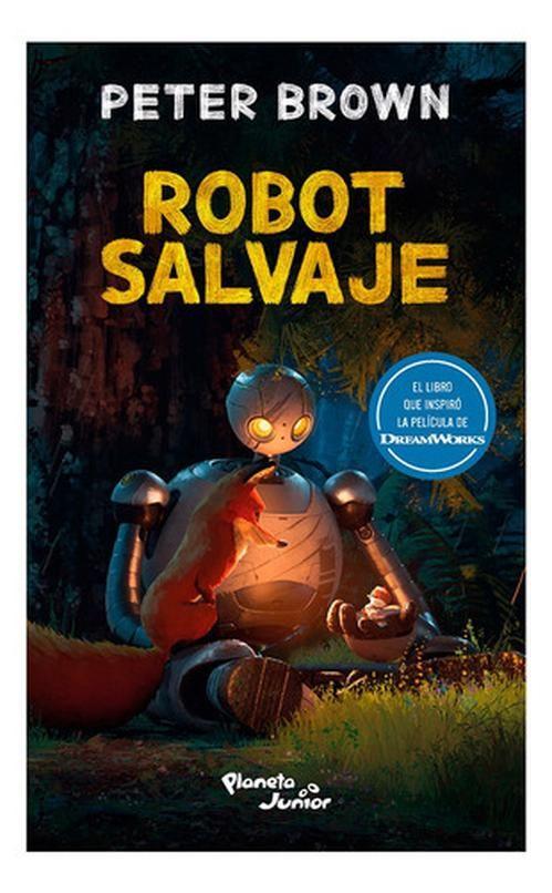 Libro Robot Salvaje - Planeta Junior - Peter Brown-0