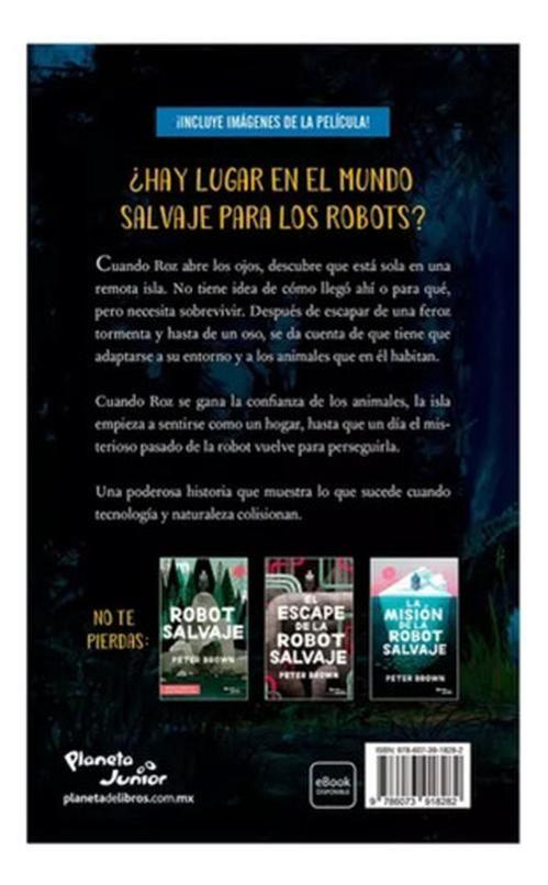 Libro Robot Salvaje - Planeta Junior - Peter Brown-2