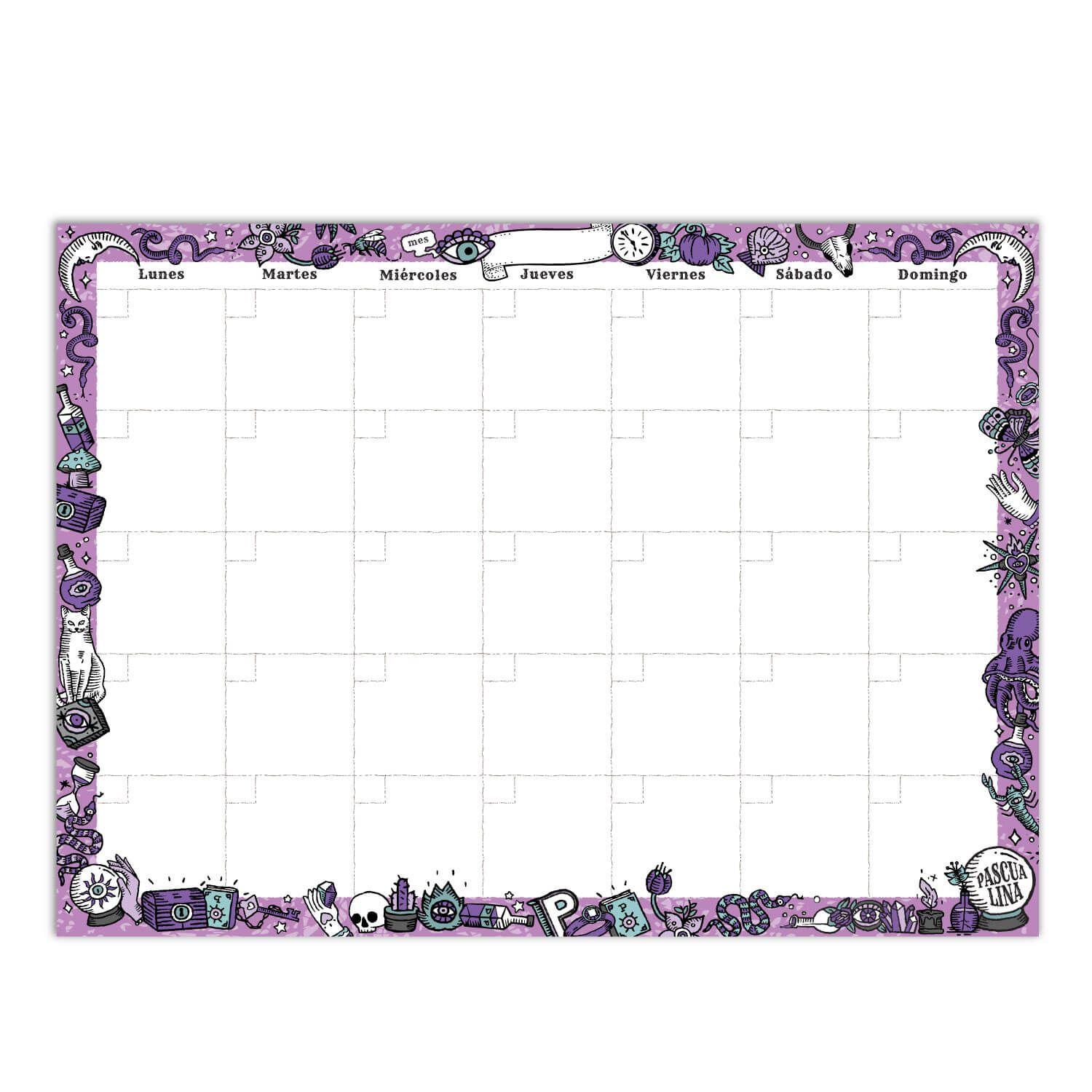 Planner Mensual - Pascualina-2
