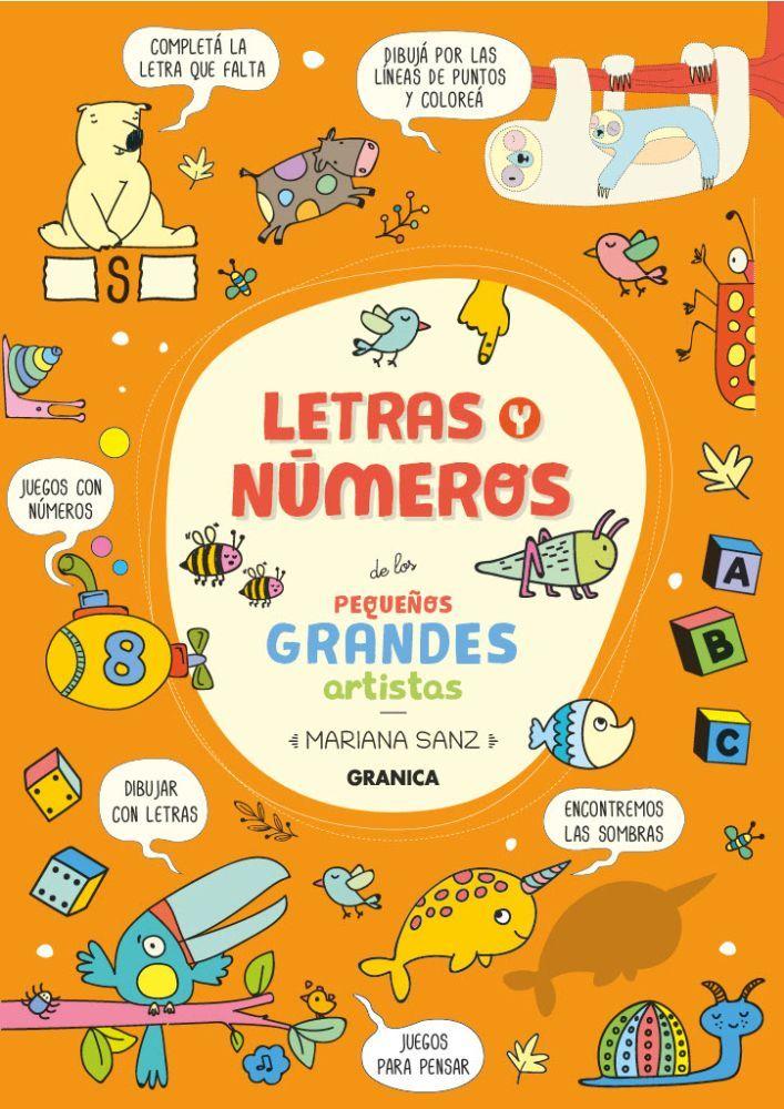 Letras y números de los pequeños grandes artistas - M. Sanz-0