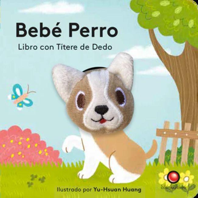 Libro Bebé Perro.  con títere de dedo - Yu-Hsuan Huang-0