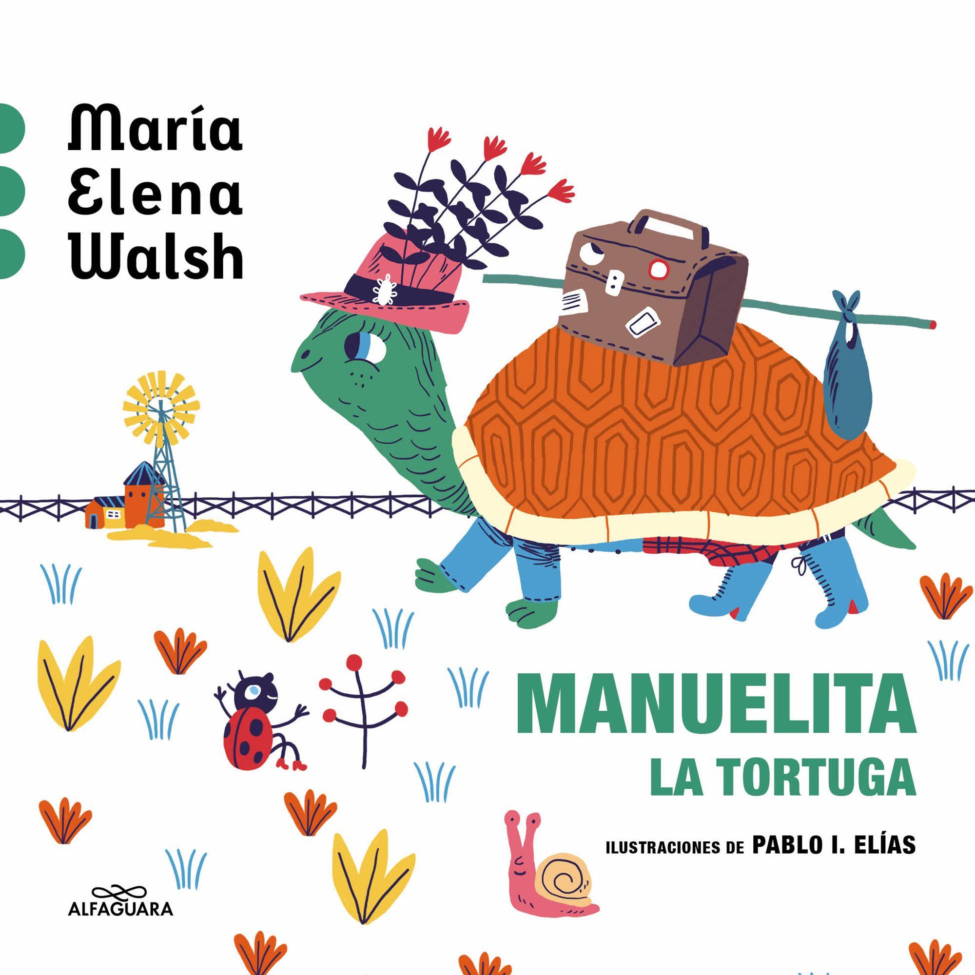 Libro Manuelita la tortuga - María Elena Walsh-0