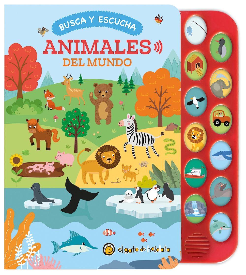 Libro Animales Del Mundo - Busca Y Escucha-0