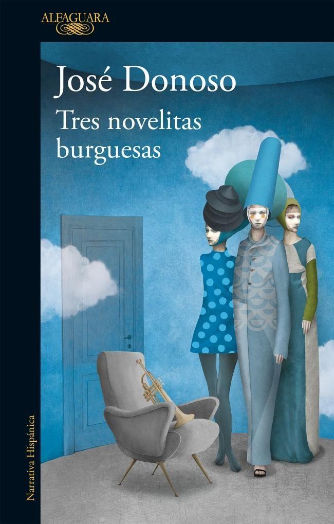 Libro Tres novelitas burguesas - José Donoso-0