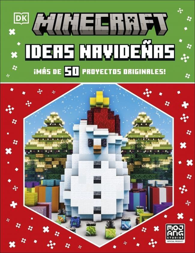 Libro Minecraft Ideas navideñas -  Autores Dk-0