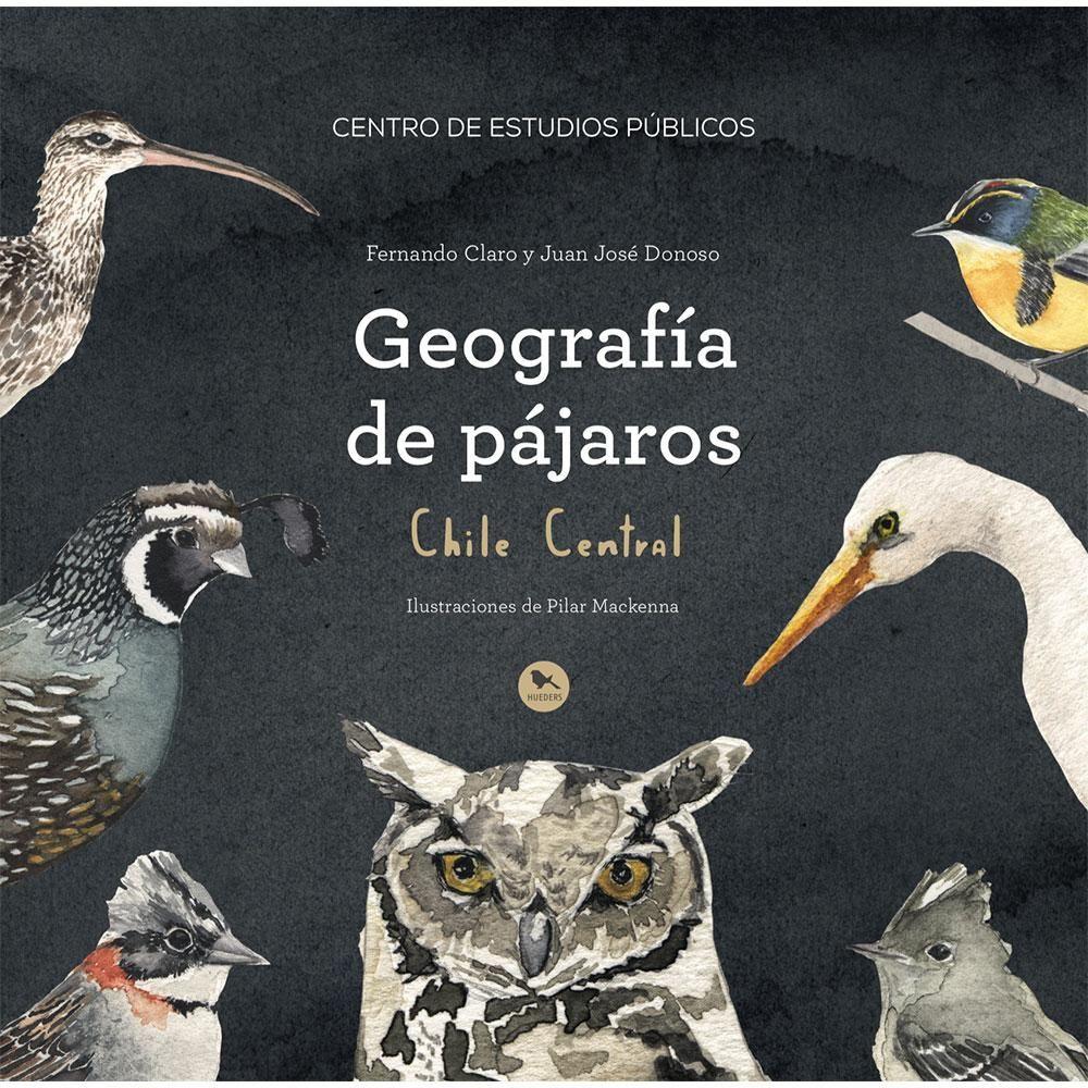 Libro Geografia de pájaros - Chile central - Fernando Claro-0