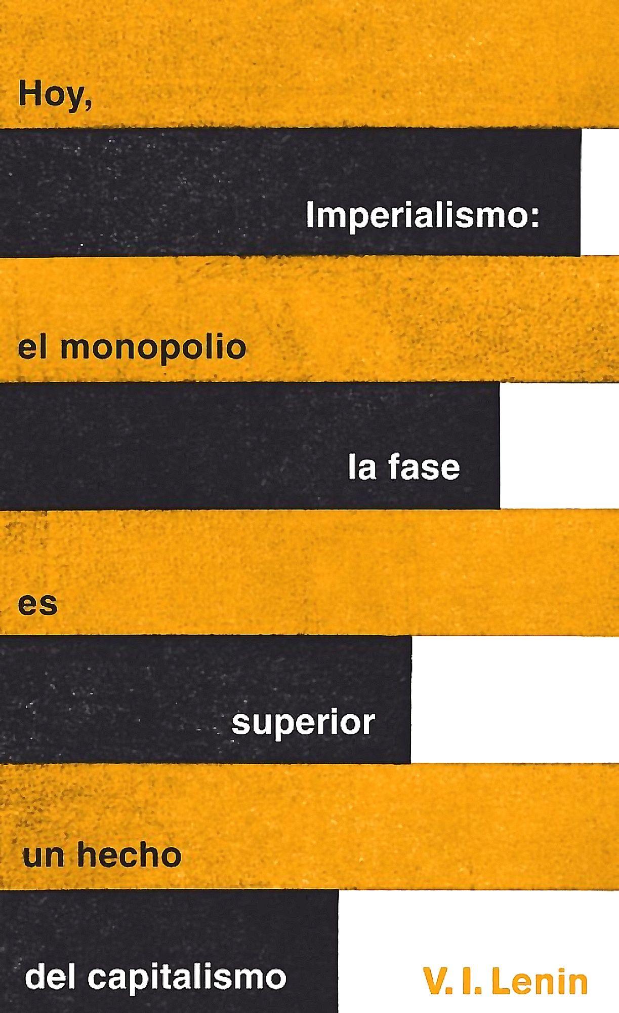 Libro Imperialismo: La Fase Superior Del Capitalismo - Lenin-0