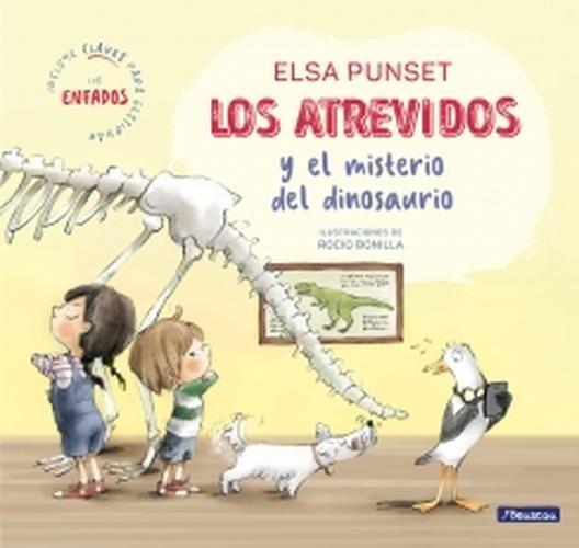 Libro Los Atrevidos y el misterio del dinosaurio 4-0