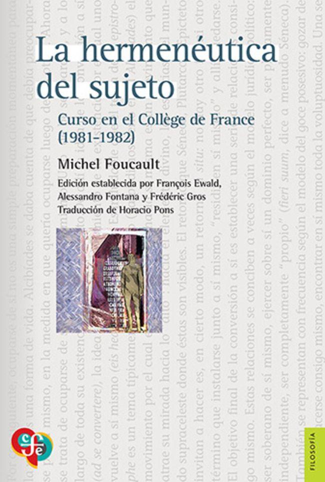 Libro La Hermeneutica Del Sujeto - Michael Foucault-1