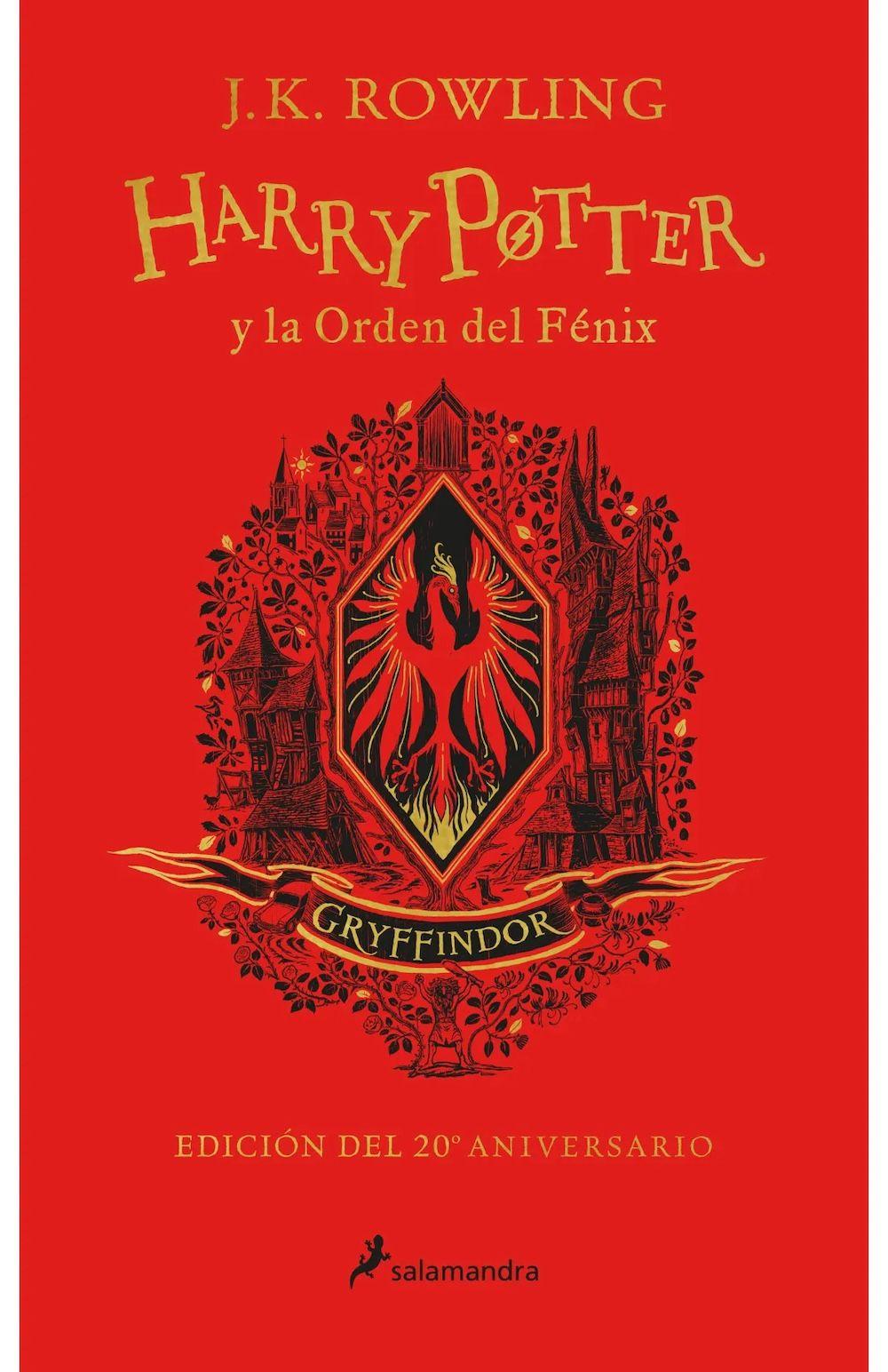 Harry Potter 5: La Órden Del Fénix - Tapa Dura - Gryffindor-0