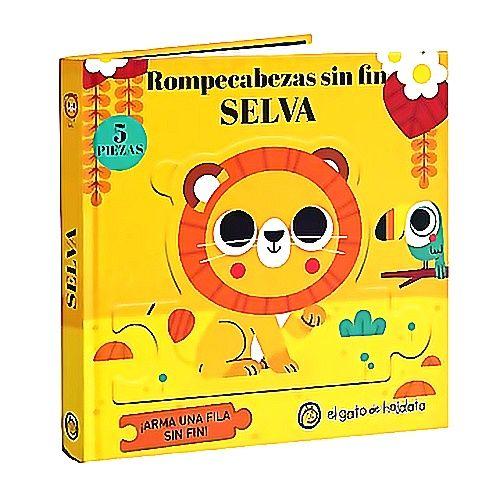 Libro Selva *Rompecabezas Sin Fin* - El Gato De Hojalata-0