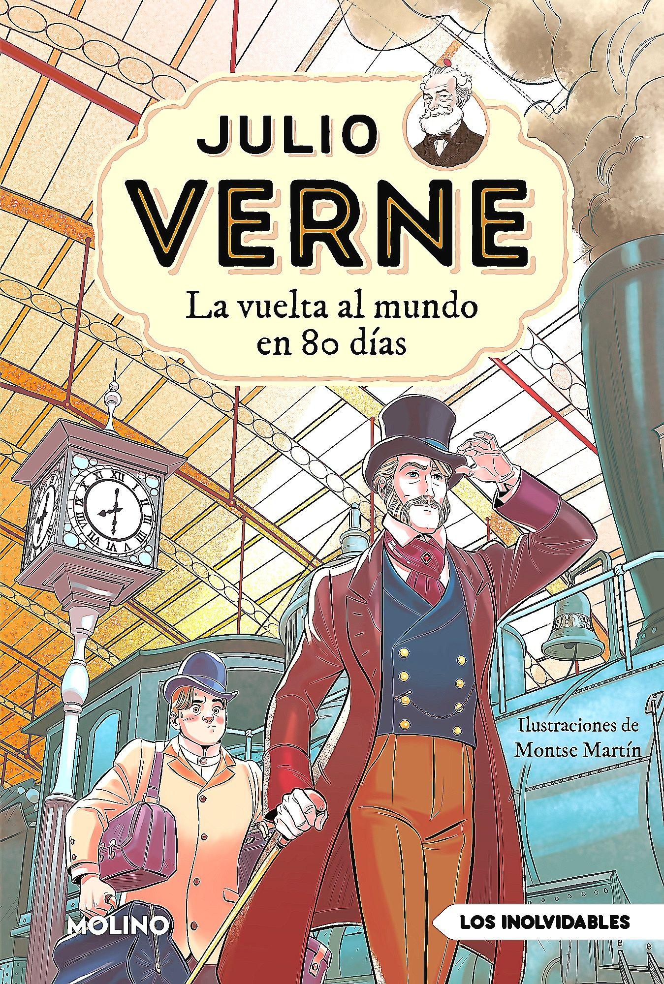 Libro La Vuelta Al Mundo En 80 Días (Ed Ilustrada) -J Verne-0