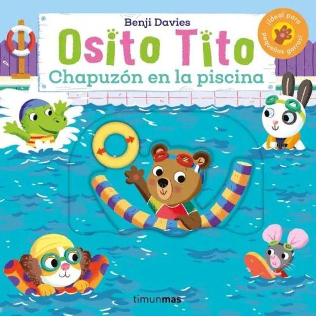 Libro Osito Tito. Chapuzón en la piscina - Benji Davies-0