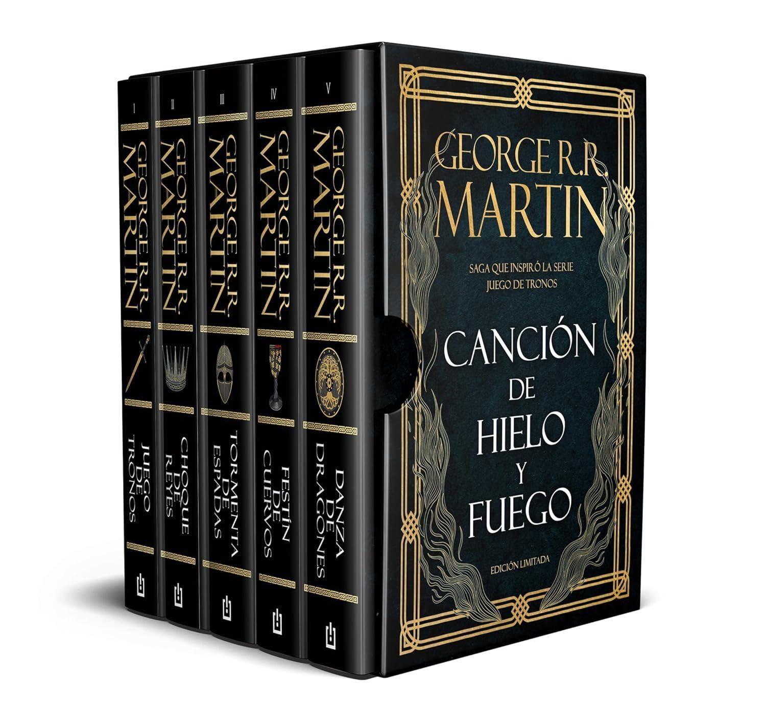 Libro Estuche Canción de hielo y fuego - George RR Martin-0