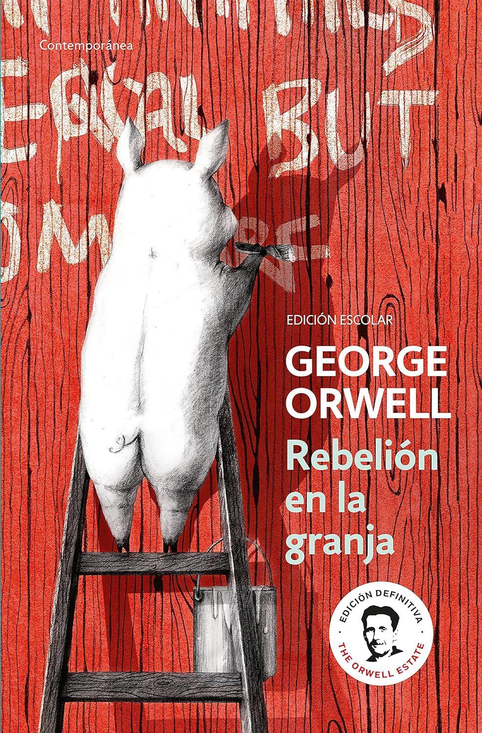 Libro Rebelión en la granja -- George Orwell-0