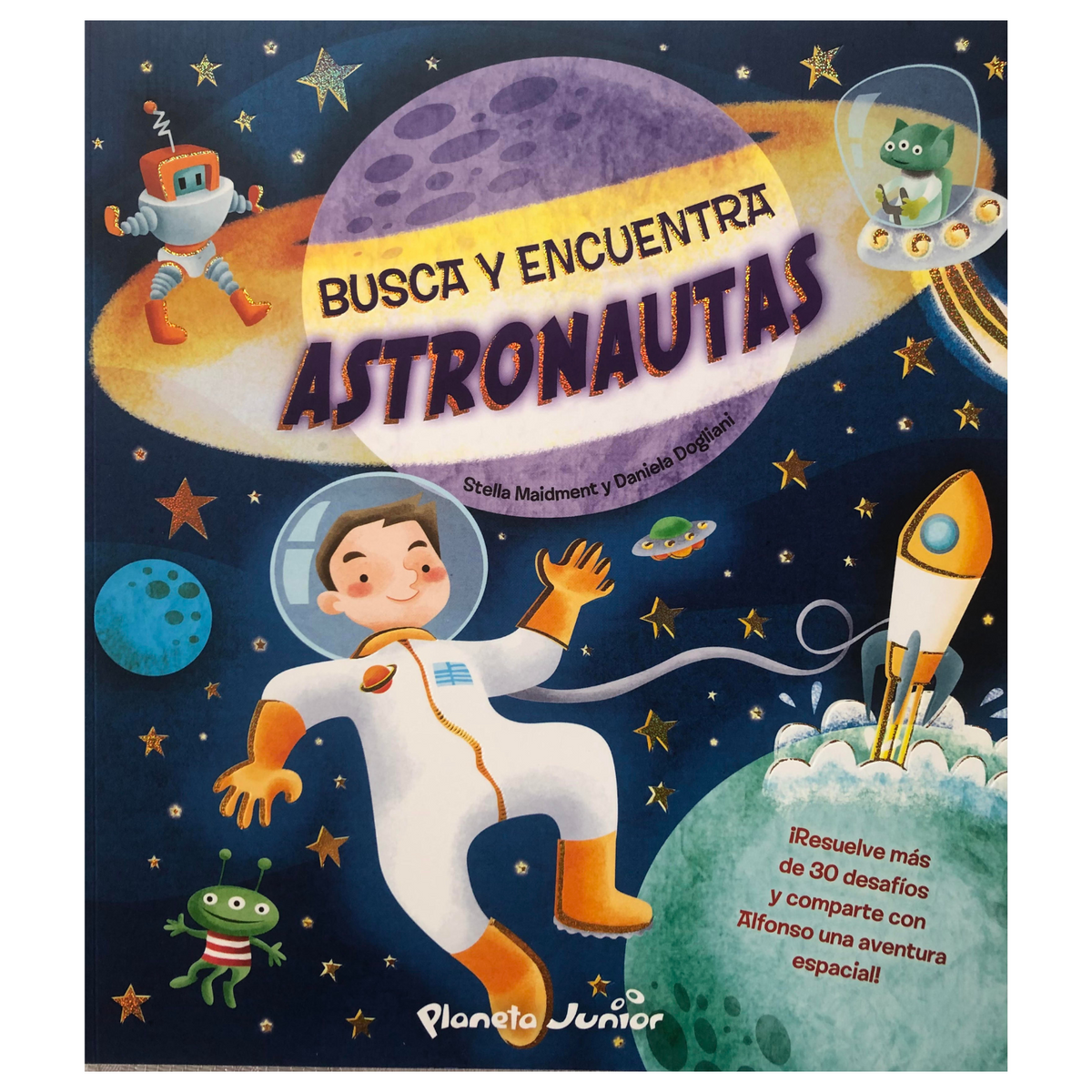 Libro Busca Y Encuentra - Astronautas - Stella Maidment-0
