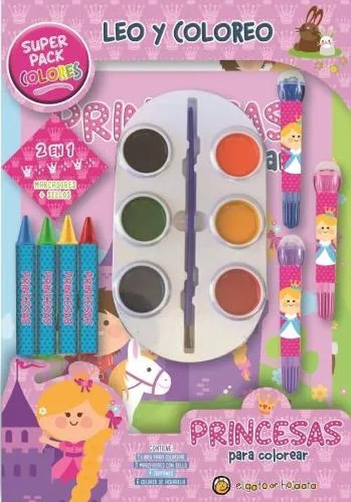 Super Pack Princesas para colorear-0
