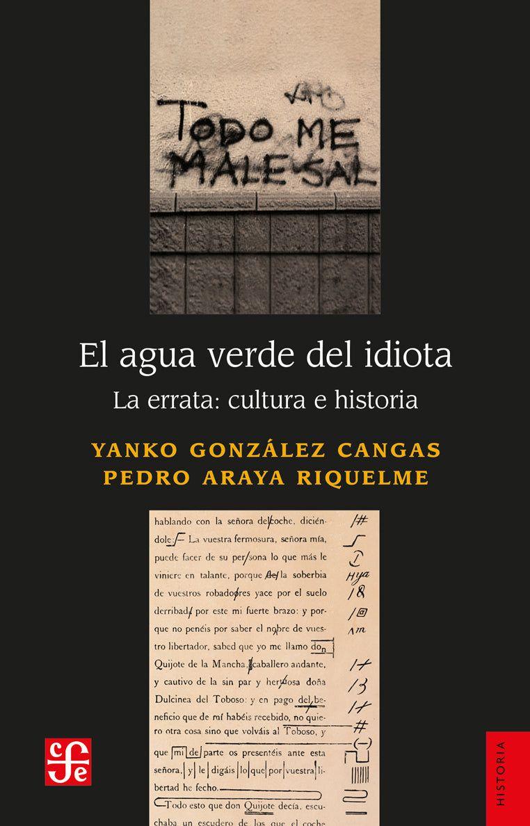 Libro El agua verde del idiota - Yanko Gonzalez Cangas-0
