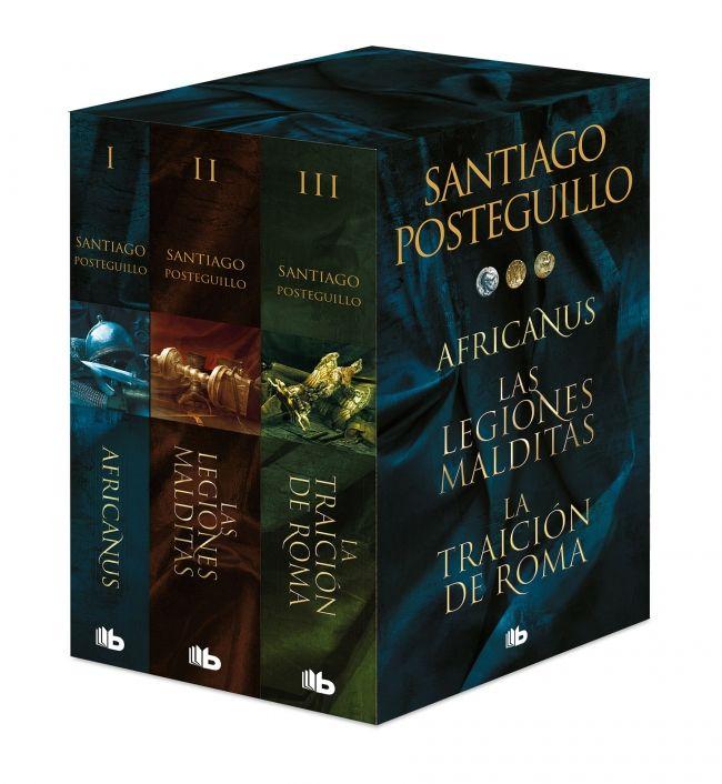 Estuche Trilogía Africanus - Santiago Posteguillo-0