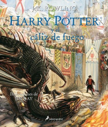 Harry Potter 4: El Cáliz De Fuego - Tapa Dura - Ilustrado-0