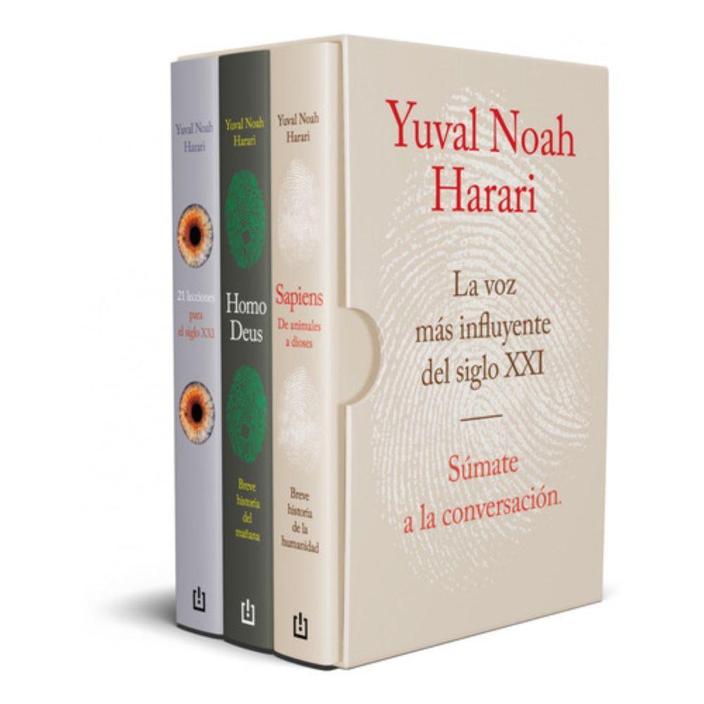 Estuche De Animales A Dioses ( 3 Libros ) Yuval Noah Harari-0