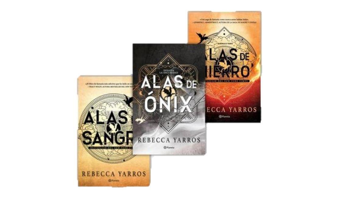 Pack Empíreo 1 2 y 3: Alas Sangre + Hierro + Ónix - R Yarros-0