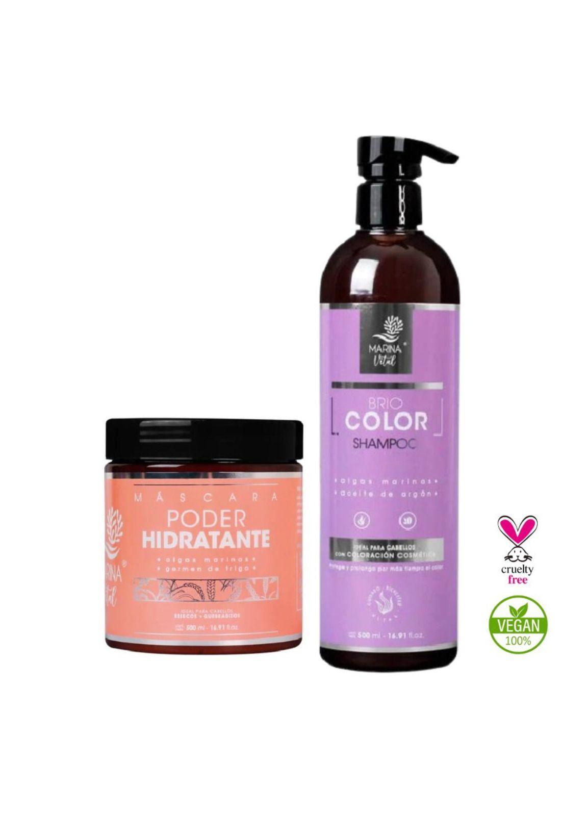 Shampoo Briocolor Y Mascara Poder Hidratante-2