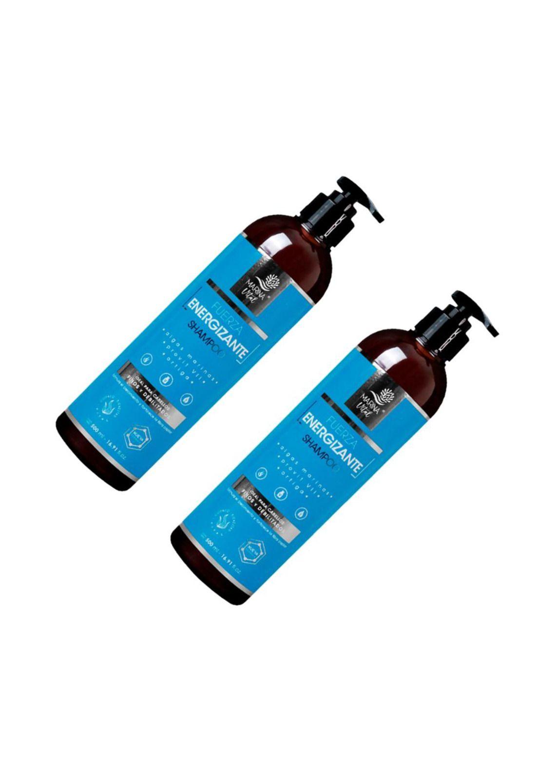 Shampoo Fza Energizante Pack 2 prod 500 ml c.u. Marina Vital-2
