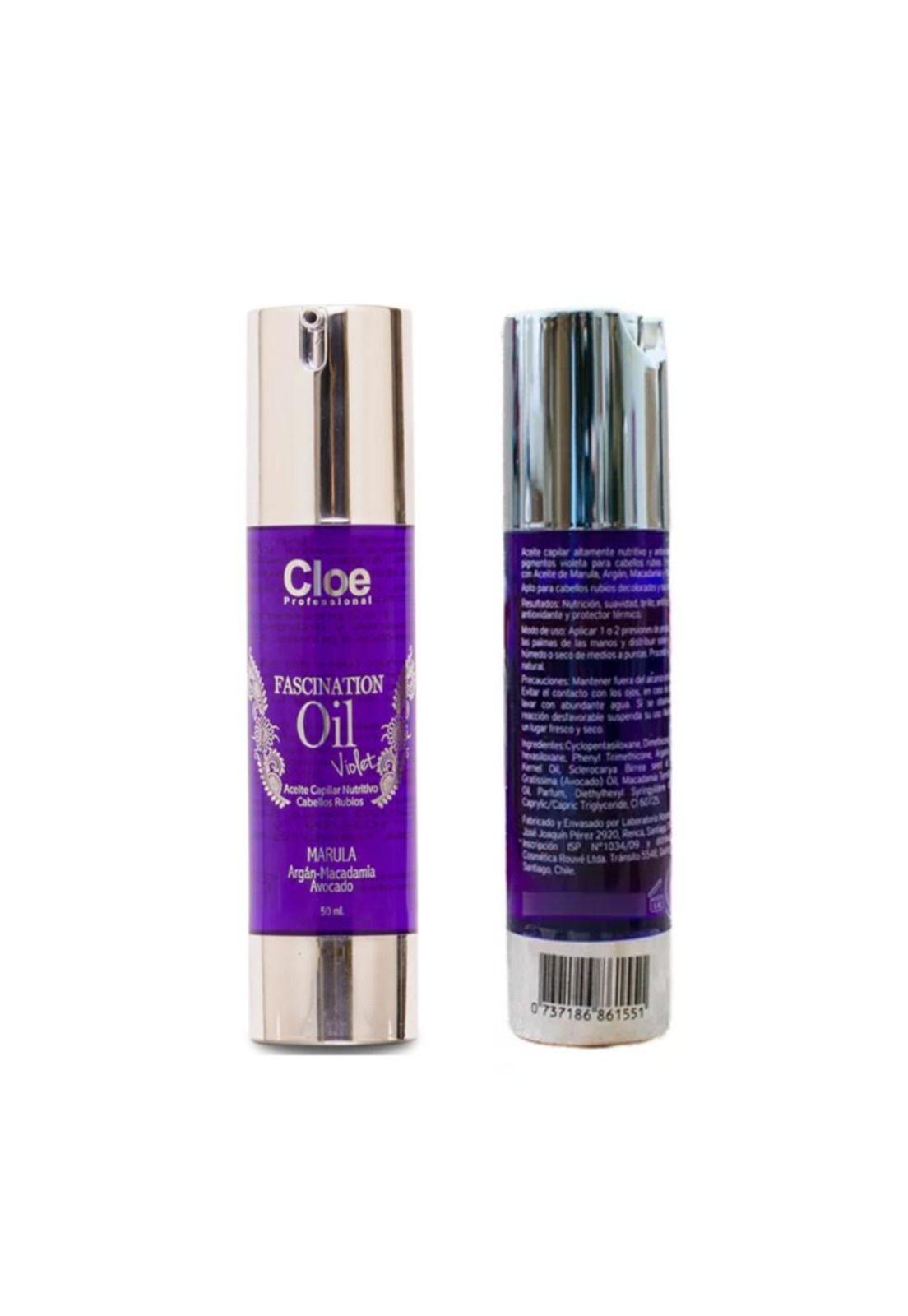 Serum Capilar Fascination Oil Violet 50 ml Cloe-2