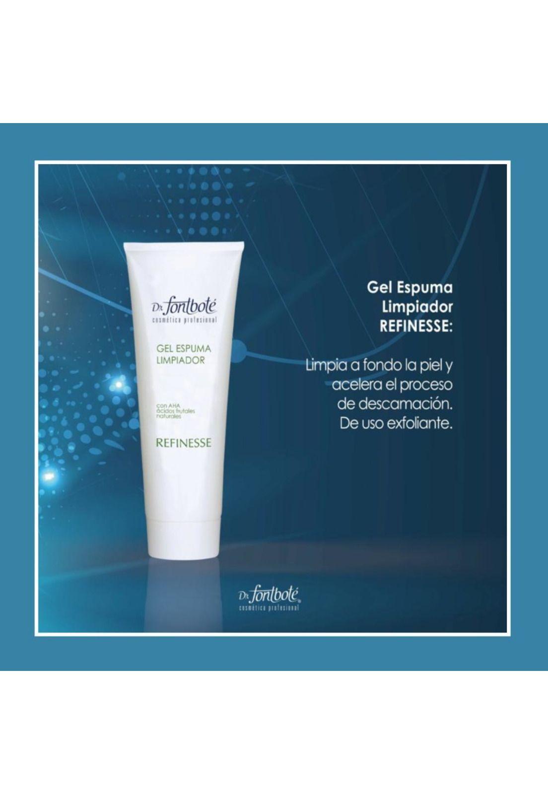 Gel Espuma Limpiador Con Aha 185 Ml Dr Fontbote-4