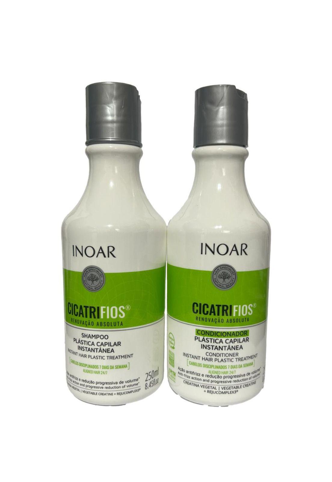 Shampoo y Acondicionador Cicatrifios 250 ml c.u.  Inoar-2