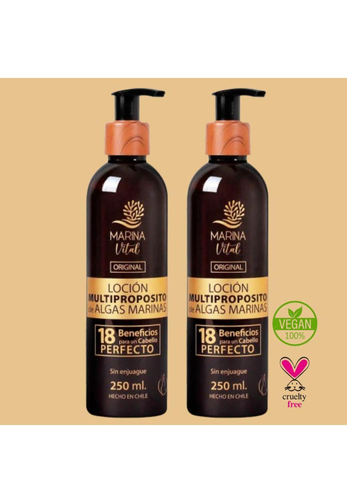 2 Lociones Multiproposito Marina Vital 250 Ml-2
