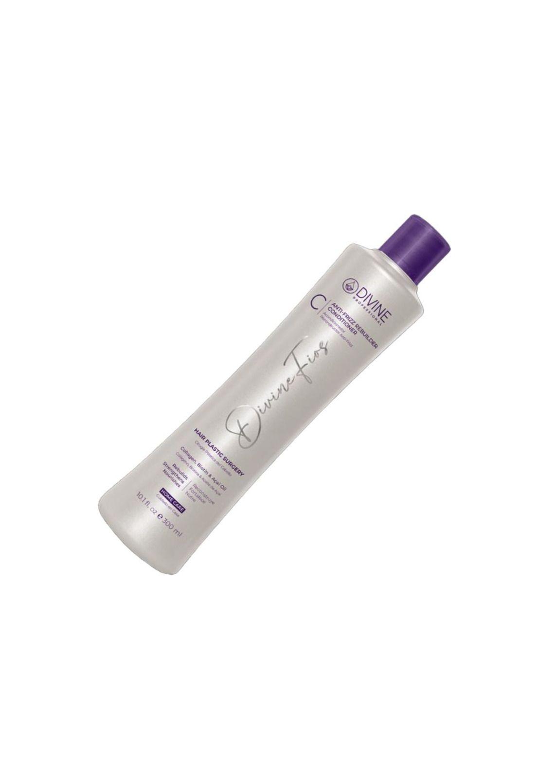 Anti-Frizz Rebuilder Acondicionador 300 ml Divine Professional-2