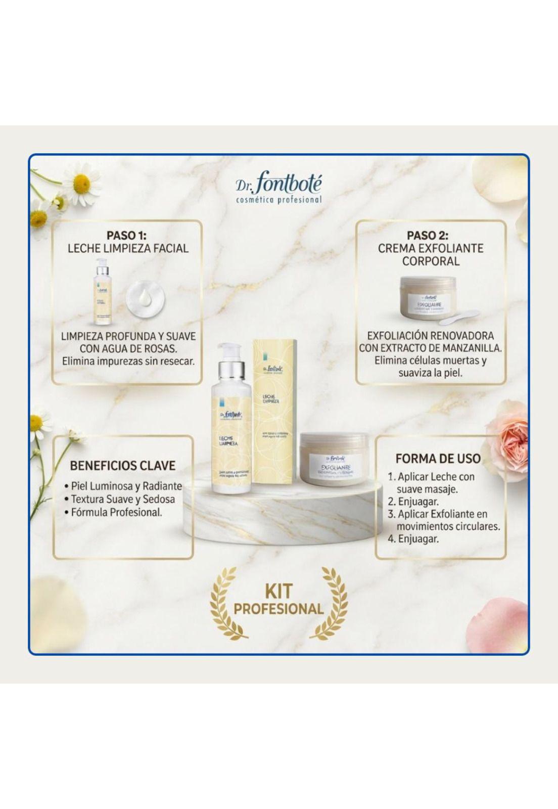 Leche De Limpieza y Exfoliante Dr  Fontbote-2